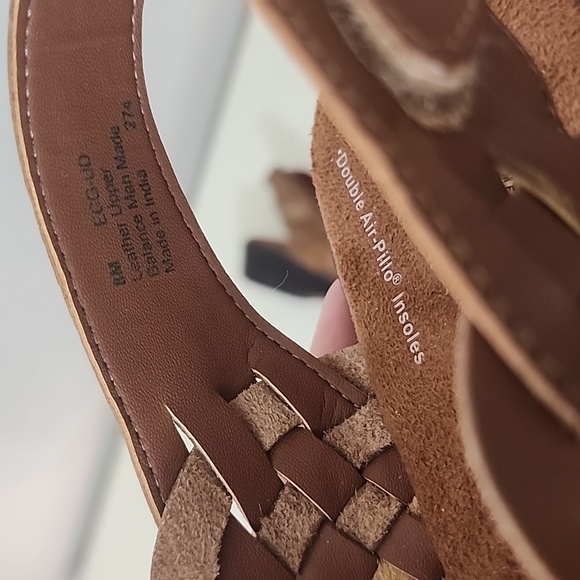 Dr. Scholl's Double Air-Pillo Soles With Adjustable Sling Back Strap Size 8M - Picture 7 of 10